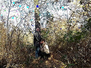 Granddads in the woods get wild, filthy fun in gay Xvideo. Nature's beauty meets lustful desires.
